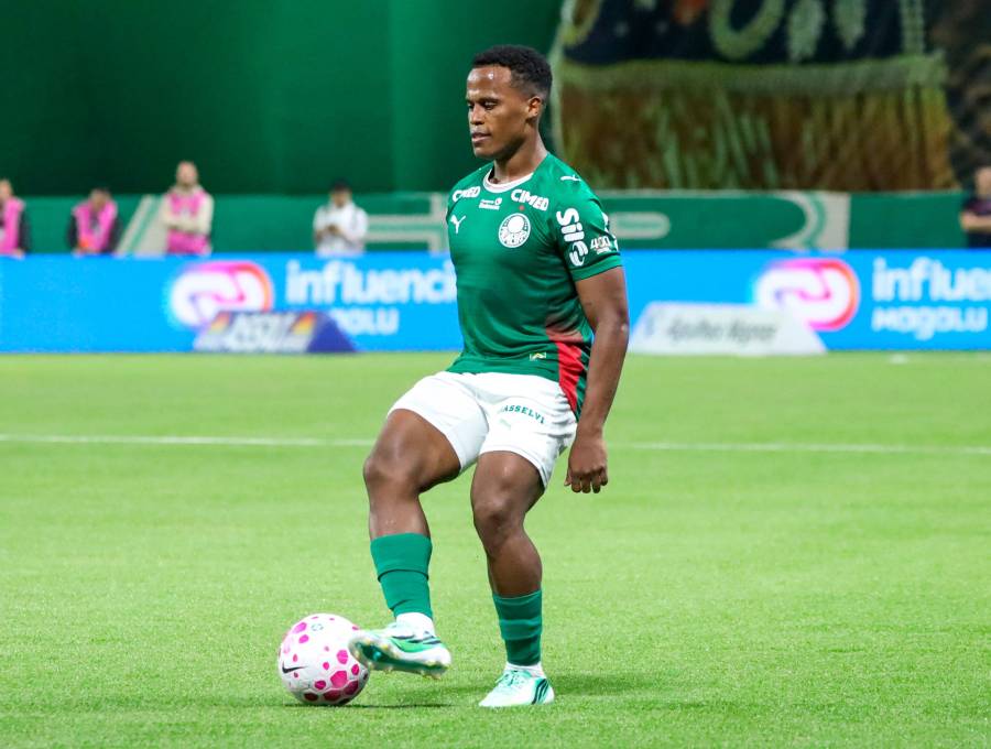 El futbolista colombiano Jhon Arias es una de las grandes figuras del Palmeiras de Brasil que busca ganar, de nuevo, la Copa Libertadores. Foto: AFP