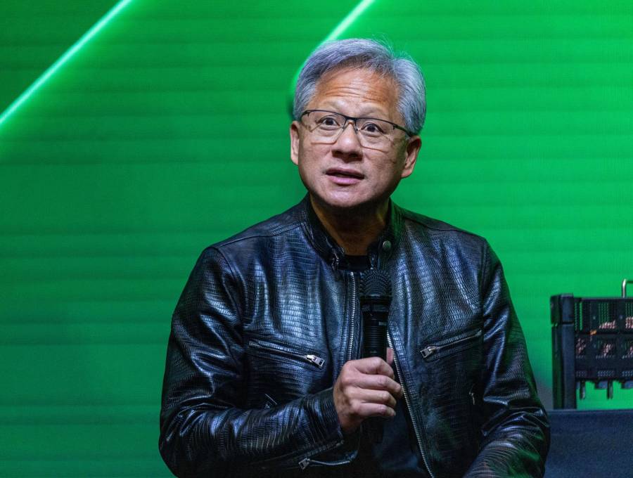 Jensen Huang, cofundador y CEO de Nvidia. FOTO: Getty Images