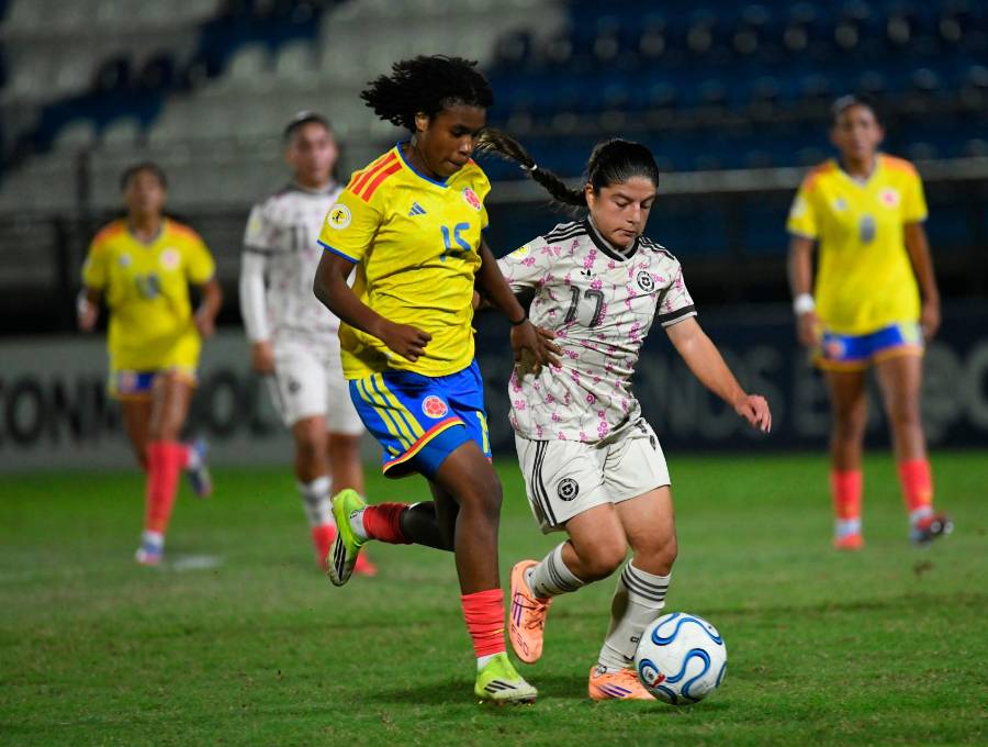 El seleccionado colombiano tuvo una buena presentación en el partido contra el equipo de Chile. Foto: Cortesía FCF 