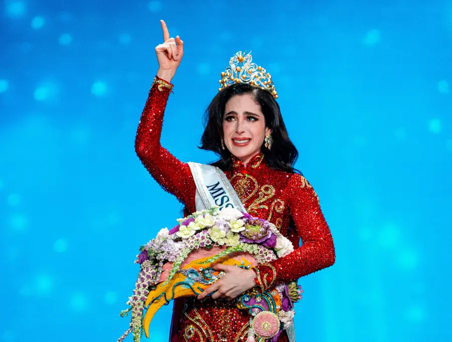 Fátima Bosch, de México, ganó el concurso de Miss Universo en medio de las polémicas. FOTO Getty