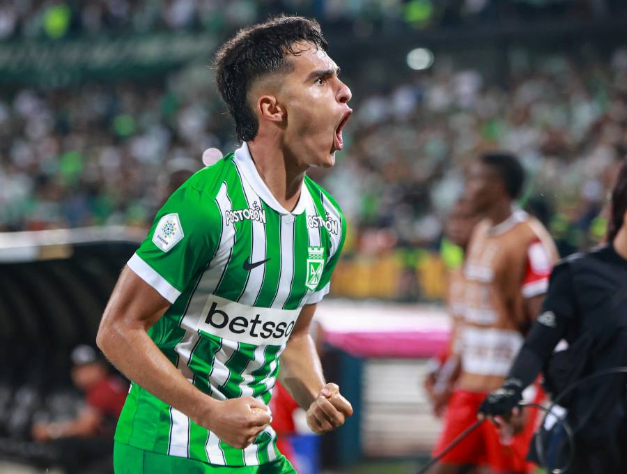 Juan Manuel Rengifo viene de ser la figura de Nacional en el triunfo ante Internacional de Bogotá, duelo en el que marcó gol. Foto: Manuel Saldarriaga Quintero.