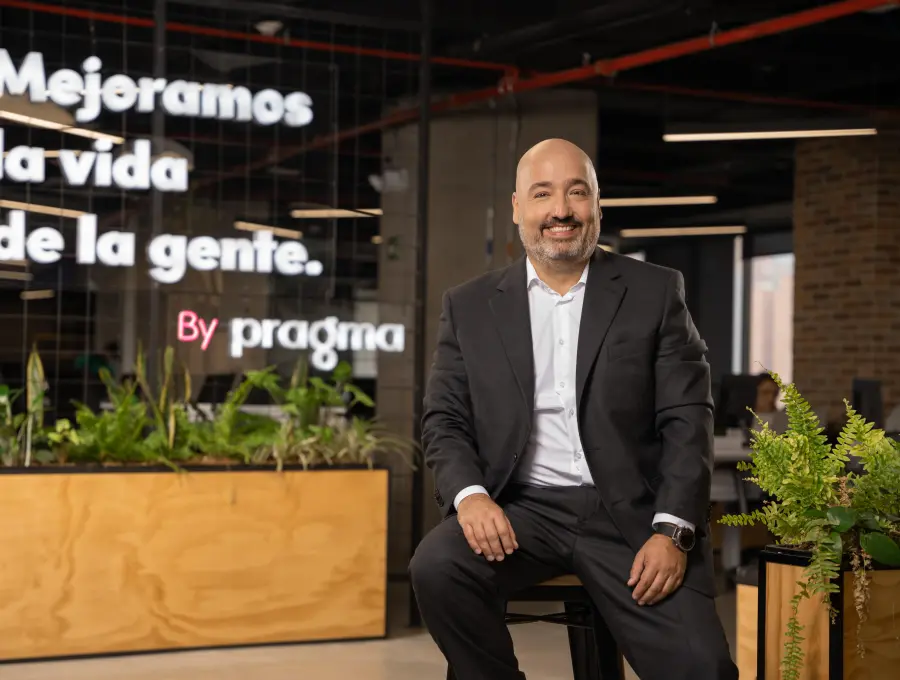 Marcos Vélez Botero, al frente de Pragma desde 2012, lidera la firma paisa que creó Nequi y participa en la arquitectura digital que mueve el dinero en Colombia. FOTO: Cortesía