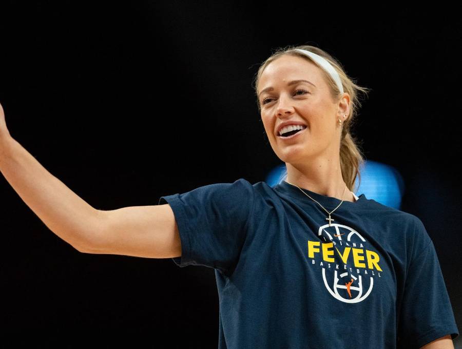 La figura de las Indiana Fever y guardiana de Caitlin Clark desató una tormenta política en Estados Unidos tras exigir “proteger a las jóvenes de hombres biológicos” en los juegos de la NBA femenina. FOTO: Getty