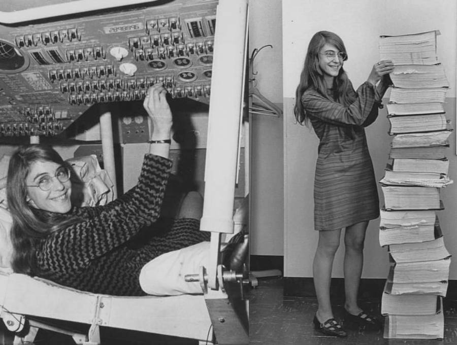 Margaret Hamilton, pionera de la informática y líder del desarrollo del software de vuelo del programa Apolo, murió el 30 de septiembre a los 90 años. Foto: NASA / redes sociales @MIT