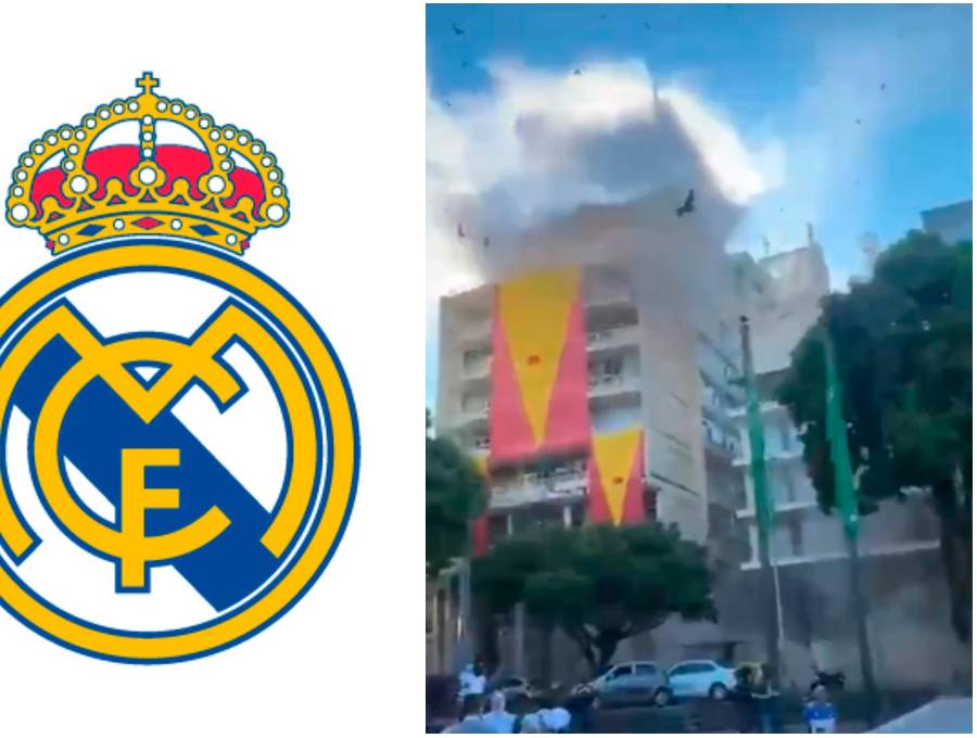 Real Madrid mandó un mensaje de apoyo a Colombia. FOTOS: <b>X Real Madrid y captura</b>