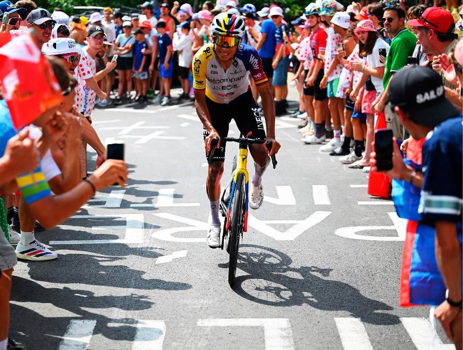Egan Bernal ya ha triunfado en las grandes vueltas del ciclismo en Europa. FOTO: GETTY