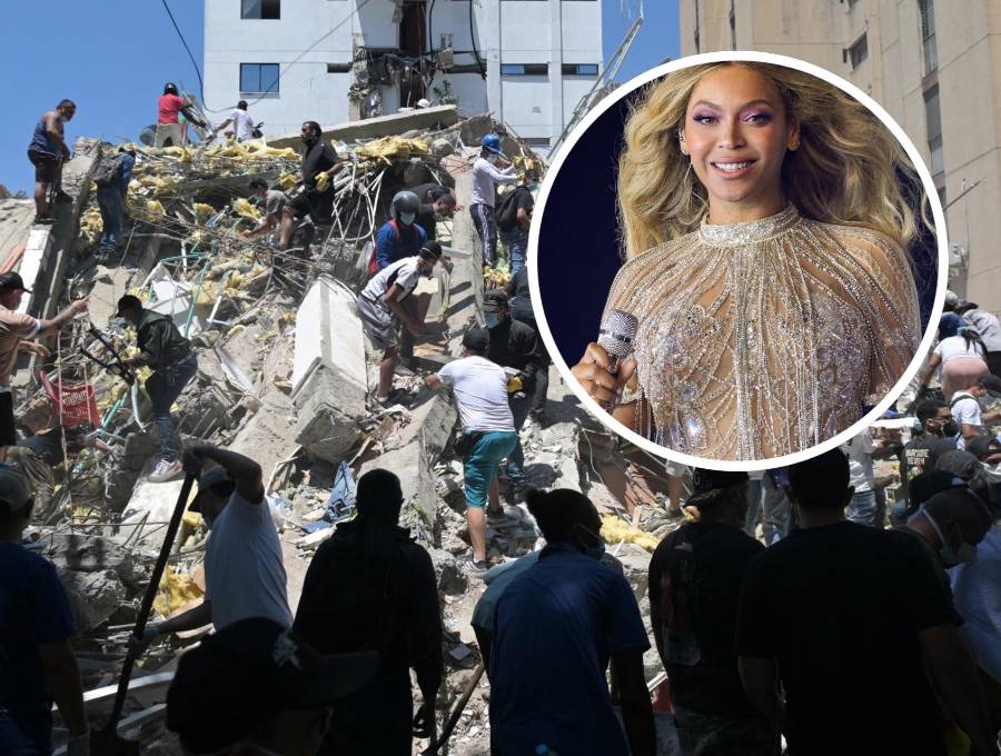 La cantante estadounidense Beyoncé anunció este 25 de agosto una donación personal de un millón de dólares destinada a atender la emergencia humanitaria en Colombia por el terremoto. FOTO: AFP y Getty