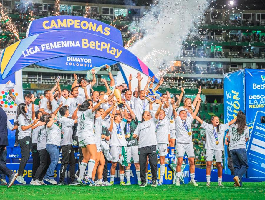 Deportivo Cali ganó su tercer campeonato consecutivo. FOTO: <b>X CaliFemenino</b>