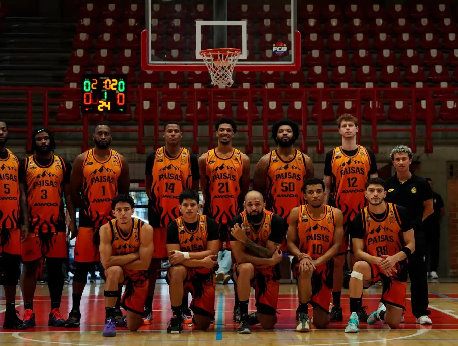 El equipo antioqueño jugó su segundo partido de semifinal siendo local en el coliseo de la Universidad de Medellín. Foto: Cortesía Paisas