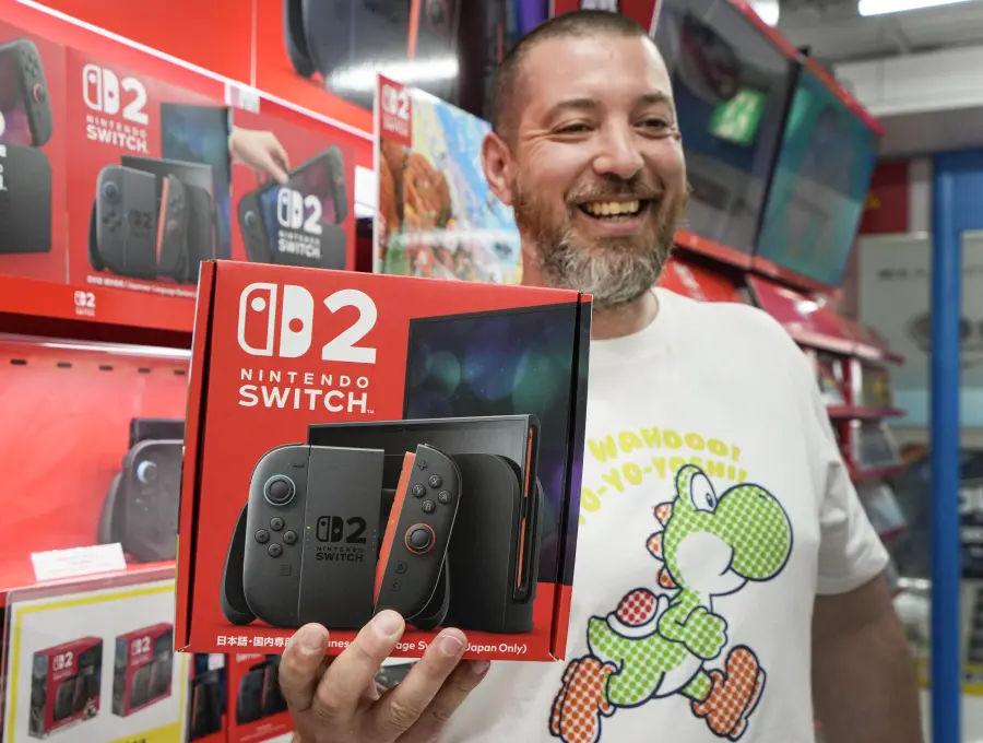 La Nintendo Switch 2 ya está a la venta en Colombia: esto es lo que debe saber antes de comprarla. FOTO AFP