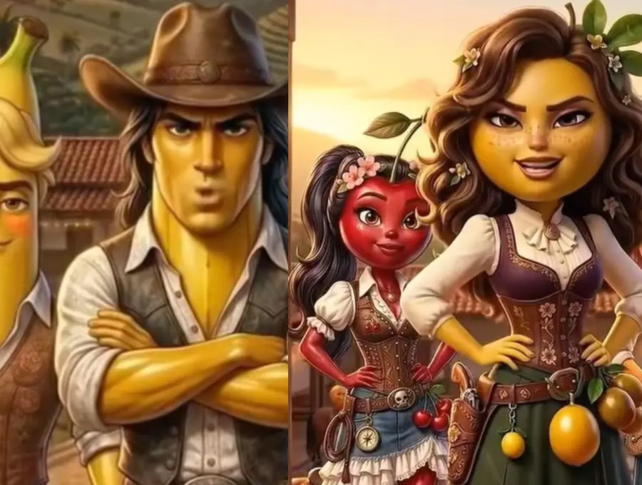 Dramatizados colombianos como <i>Pasión de Gavilanes</i> tiene su versión “fructificada”. Foto: Captura de videos TikTok