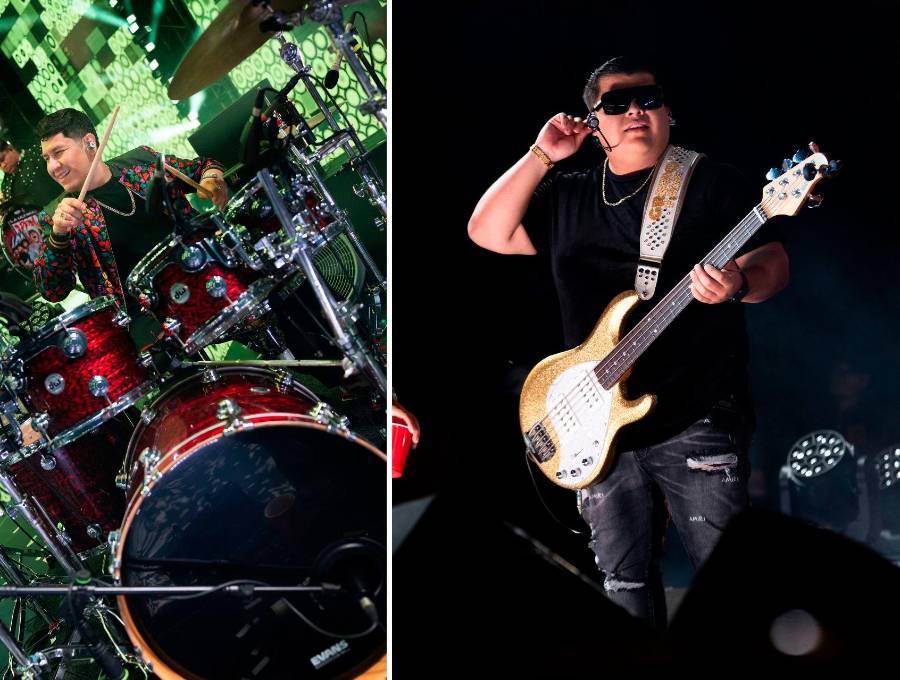 Durante su presentación en el Atanasio Girardot, los músicos revisitaron las canciones más conocidas de su repertorio. Foto: Cortesía.