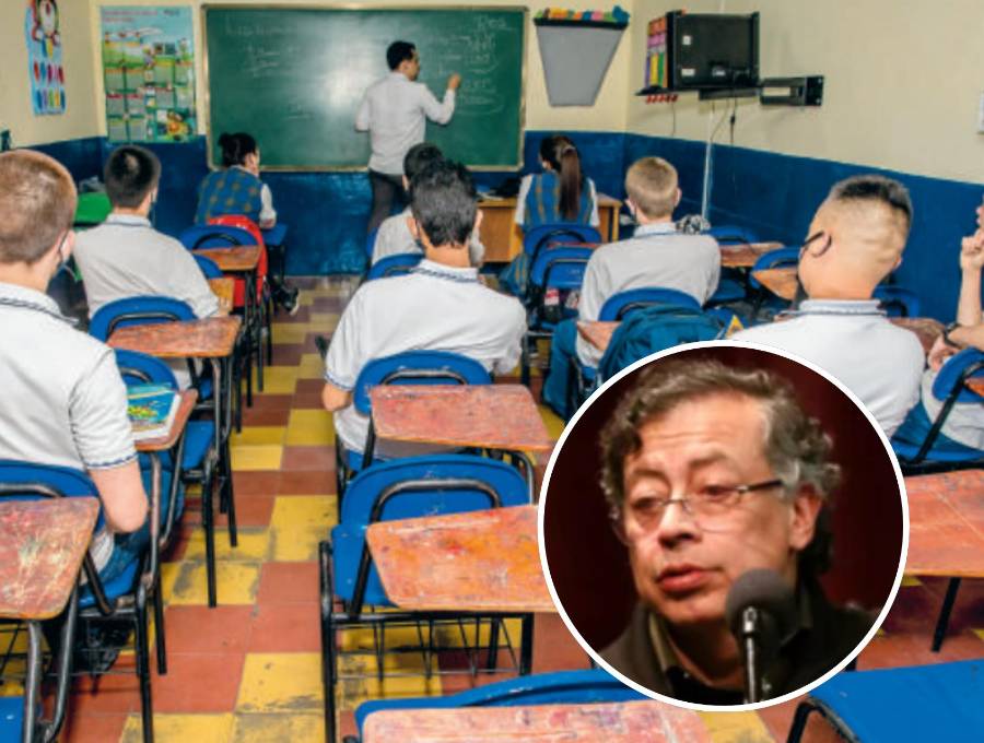 En 2023, Colombia registró la segunda cifra más alta en una década de deserción escolar. Para entonces, se ubicó en 3,7 %, según cifras del Ministerio de Educación. FOTO JUAN ANTONIO SÁNCHEZ