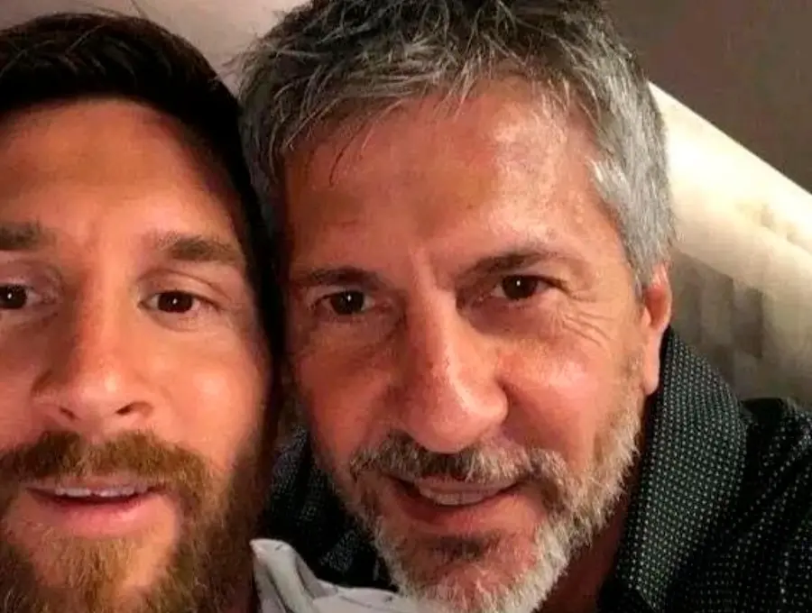 Jorge Messi y Lionel. FOTO: <b>Instagram Jorge so.le</b>