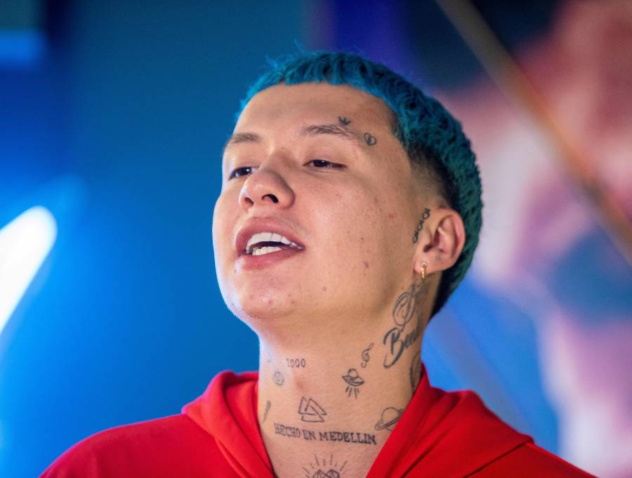 El cantante Blessd es señalado de secuestro extorsivo. FOTO: El Colombiano