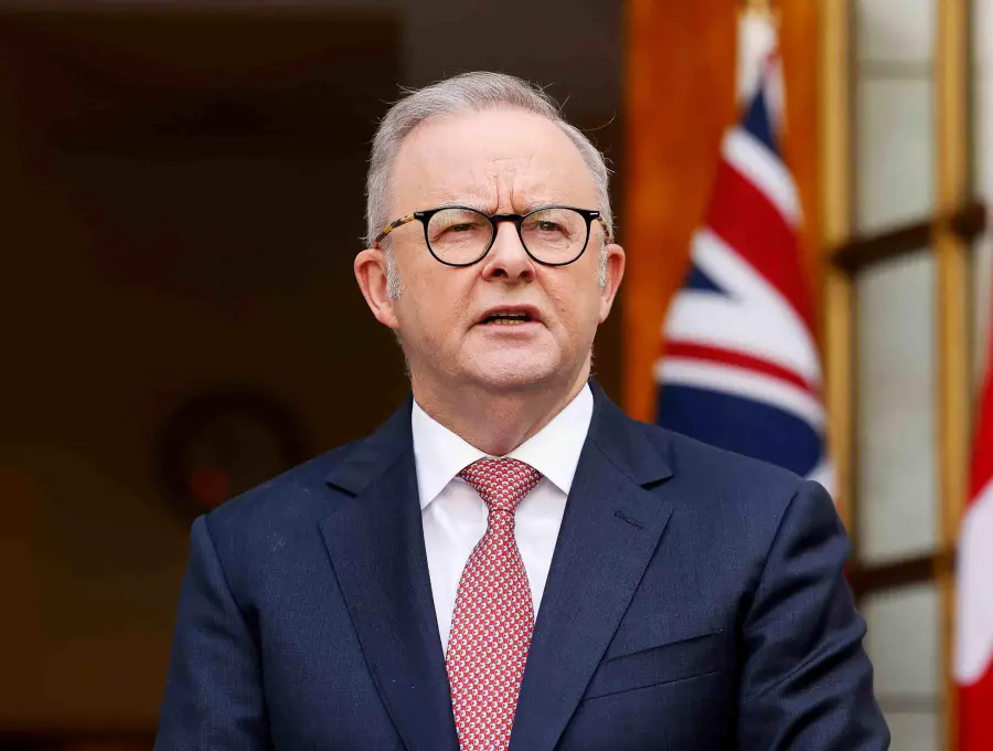 El primer ministro de Australia, Anthony Albanese, confirmó que su Gobierno concedió visados humanitarios a varias jugadoras de la selección femenina de Irán. FOTO: AFP. 