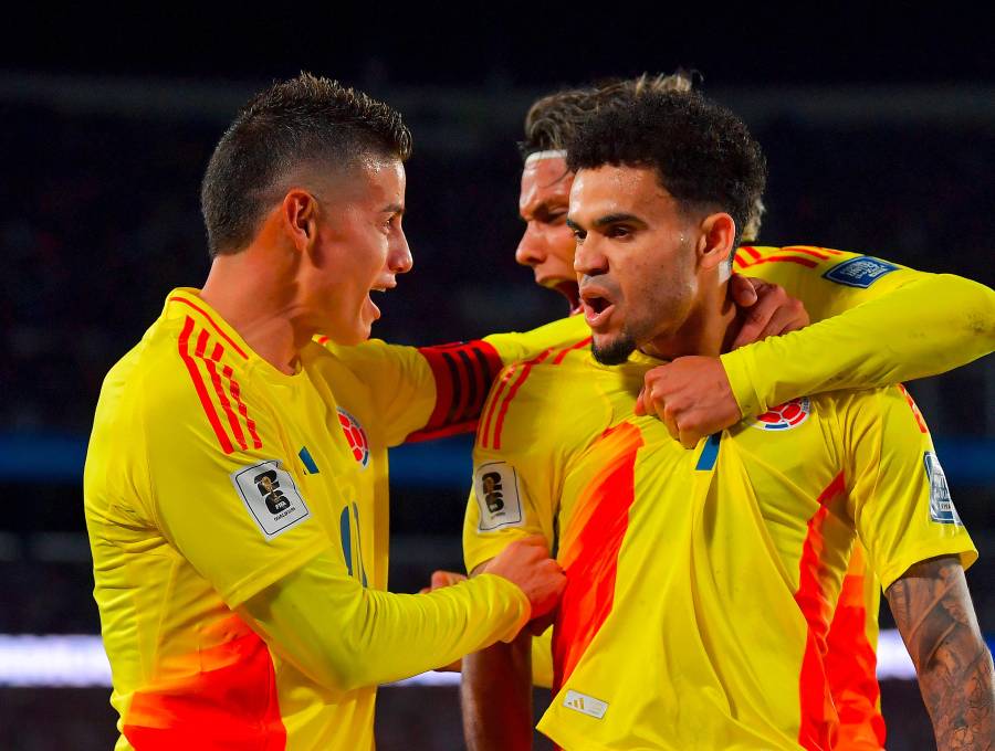 James Rodríguez y Luis Díaz se confirmaron como los grandes líderes de Colombia en 2025 y como los ejes del equipo de Néstor Lorenzo. Alrededor de ellos girará la Selección en el Mundial. <span class="mln_uppercase_mln">FOTO</span><b><span class="mln_uppercase_mln"> getty</span></b>