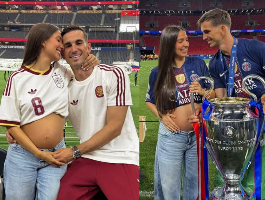 Fabián Ruiz dedicó su primer gol en el Mundial 2026 a Rosa Pereira, su pareja, quien espera el primer hijo de ambos. FOTO: Rosa Pereira vía Instagram.