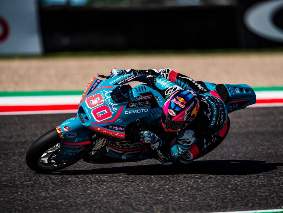 David Alonso es quinto en el Mundial de Moto2. FOTO: <b>X ASPARTEAM</b>