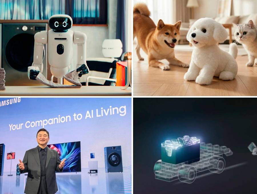 Las novedades en robótica e inteligencia artificial que se están presentando en el CES. FOTOS Europa Press y cortesía.