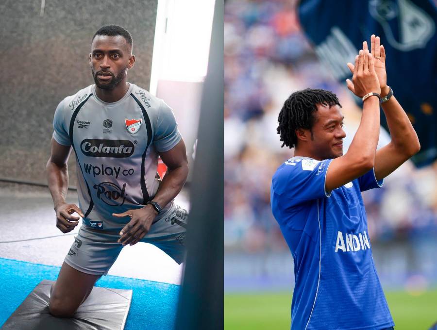 Jackson Martínez es uno de los grandes fichajes del Medellín. El futbolista antioqueño Juan Guillermo Cuadrado es figura con Millonarios. Foto: Colprensa y DIM