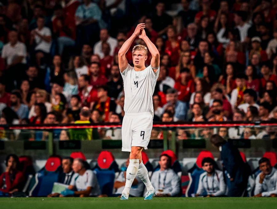 Erling Haaland es una de las estrellas afectadas por el “virus FIFA”. FOTO: <b>X Erling</b>