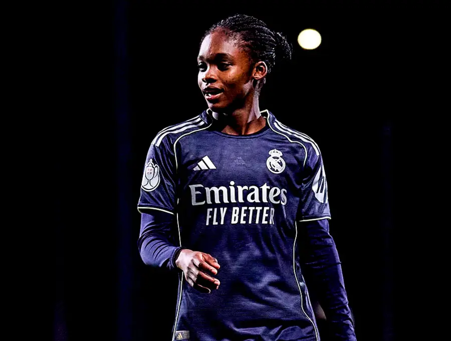 Linda Caicedo anotó sus primeros goles en esta temporada de la Liga femenina de España. Foto: tomada del x de @RealMadridfem