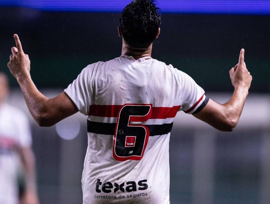 Nicolás Bosshardt, lateral de 19 años del Sao Paulo, enfrentará la justicia en libertad condicional tras arrollar fatalmente a un hombre de 84 años. FOTO: Tomada de redes sociales @nicolasbosshardt