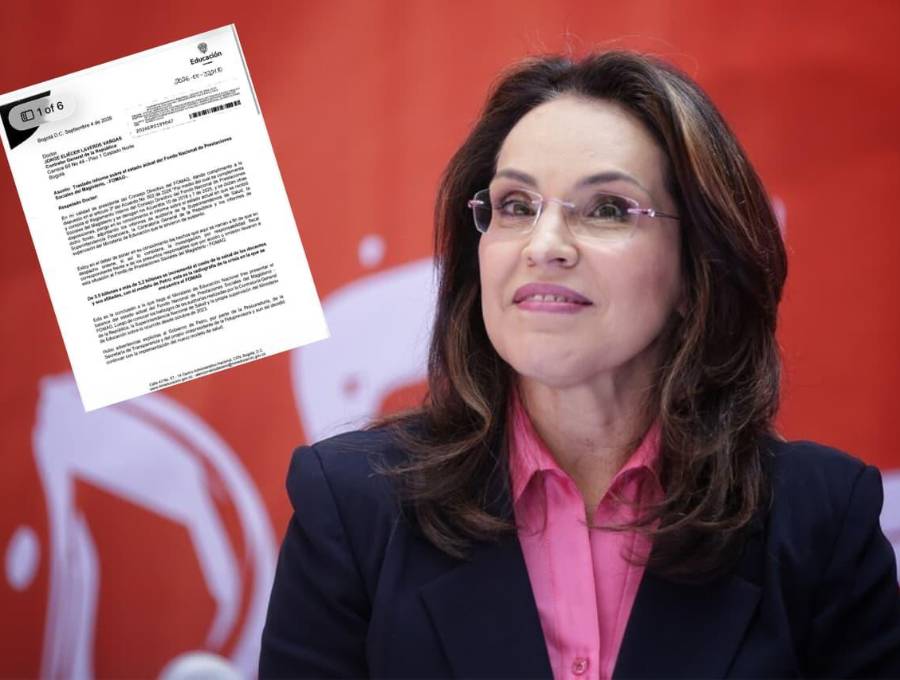Viviane Morales denunció ante los organismos de control la crisis financiera del FOMAG. FOTO: Colprensa