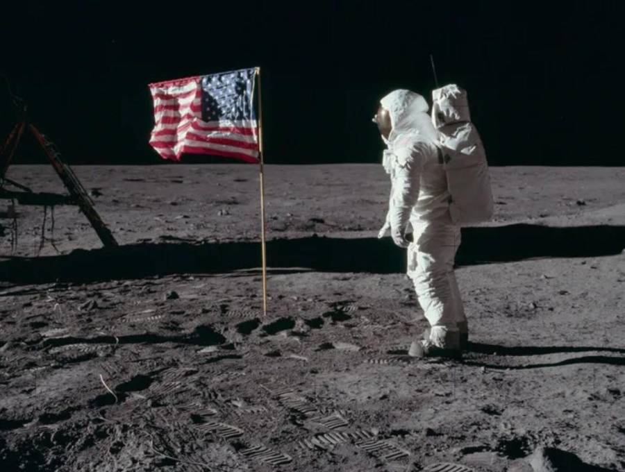 El hombre llegó a la Luna el 20 de julio de 1969, sin embargo, hay grupo de escépticos que ponen en duda esta hazaña. Foto: Nasa