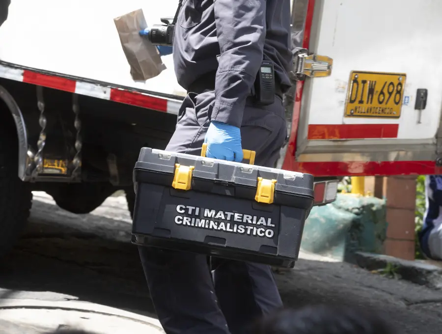 Imagen de referencia de una escena de un crimen en Antioquia. Foto: EL COLOMBIANO