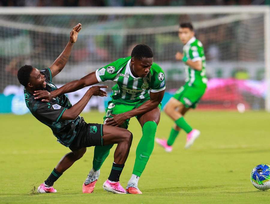 Néider Parra, defensor central de 21 años de Atlético Nacional. FOTO: <b>Manuel Saldarriaga</b>