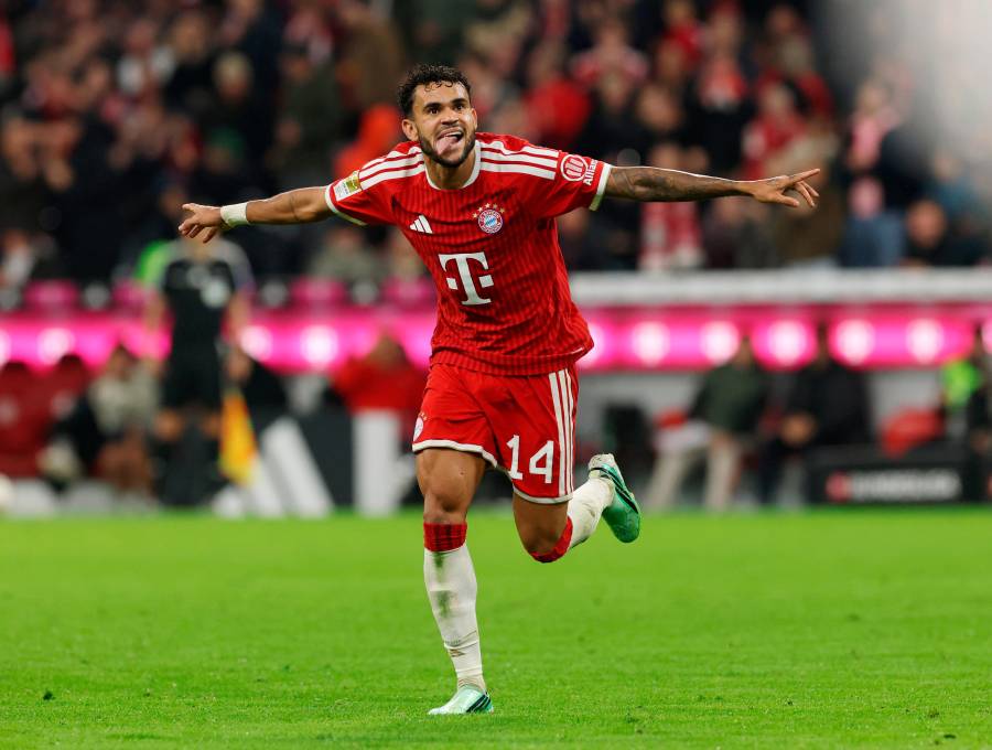 Luis Díaz tuvo un extraordinario rendimiento ante el Leipzig. FOTO: GETTY