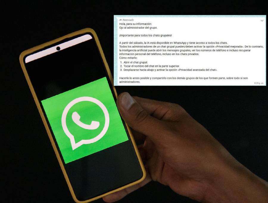 WhatsApp mantiene el cifrado de extremo a extremo: la IA de Meta no puede acceder a los mensajes privados. FOTO EL COLOMBIANO