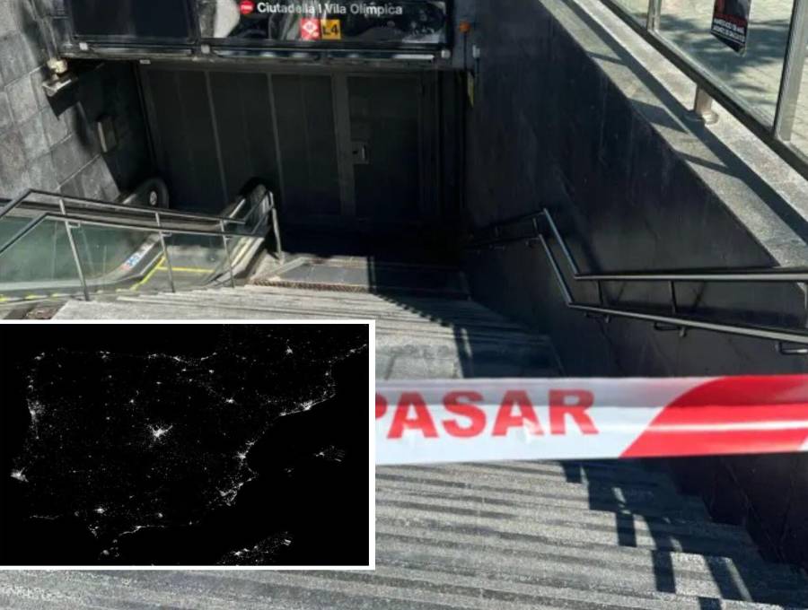 Gracias a los satélites de la Nasa, se pudo captar imágenes del apagón ocurrido en España y Portugal, un aporte valioso a la comunidad científica. Fotos: Redes sociales y ESA