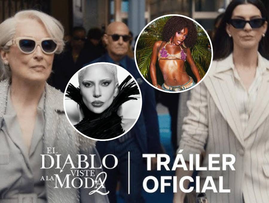 Lady Gaga y Doechii sonorizan el tráiler final de El Diablo Viste a la Moda 2. Foto: @20thCenturyStudiosLA / redes sociales