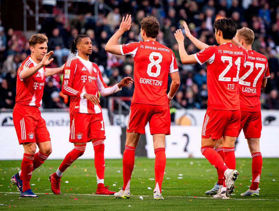 El Bayern Múnich está compitiendo en todos los frentes: Bundesliga, Copa de Alemania y UEFA Champions League. FOTO:<b> GETTY</b>