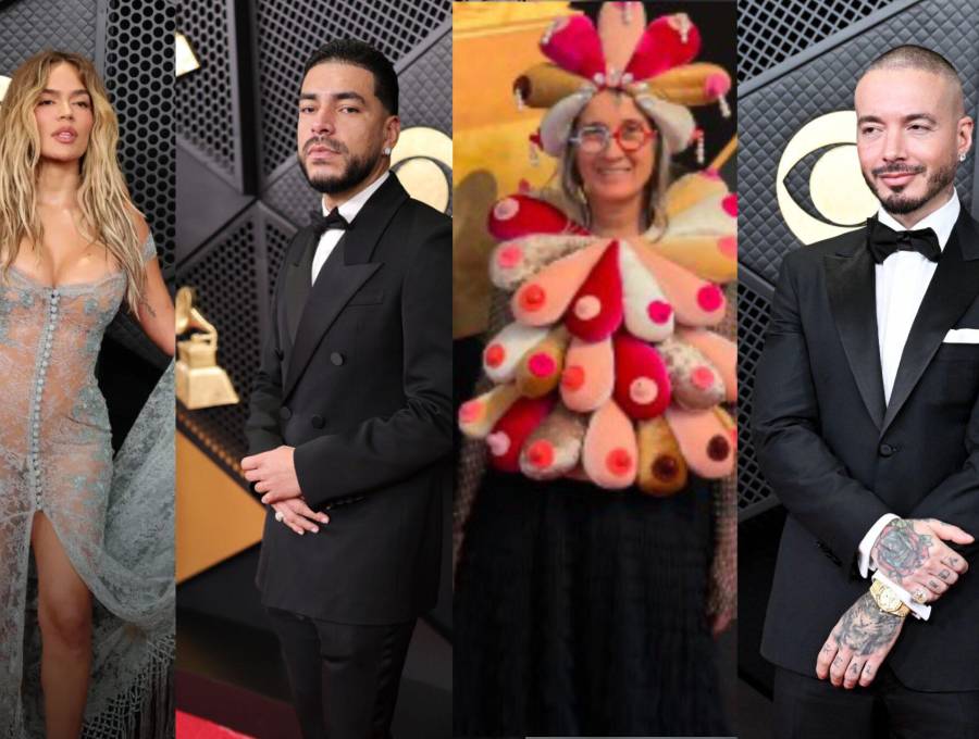 Karol G, Ryan Castro, Aterciopelados y J Balvin fueron algunos de los colombianos presentes en los Premios Grammy. Fotos: Getty Images y @aterciopelados