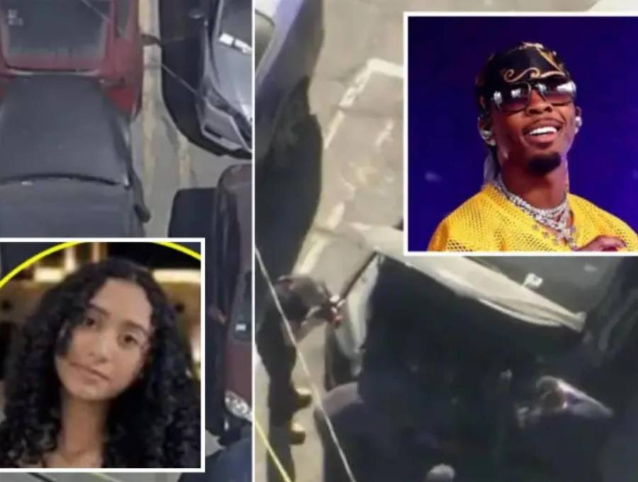 El cuerpo descuartizado que fue encontrado en estado de descomposición en el maletero de un Tesla, registrado a nombre de la estrella emergente del rap D4vd. FOTO: Captura de video de redes sociales @CIQueretaro y D4vd