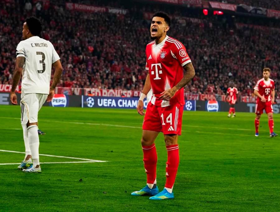 El futbolista guajiro Luis Díaz es una de las figura del Bayern Múnich alemán. Foto: tomada del x de @LuisDíaz