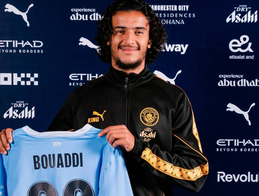 Ayyoub Bouaddi, la venta más cara de la Ligue 1 francesa en su historia. FOTO: <b>X ManCity</b>