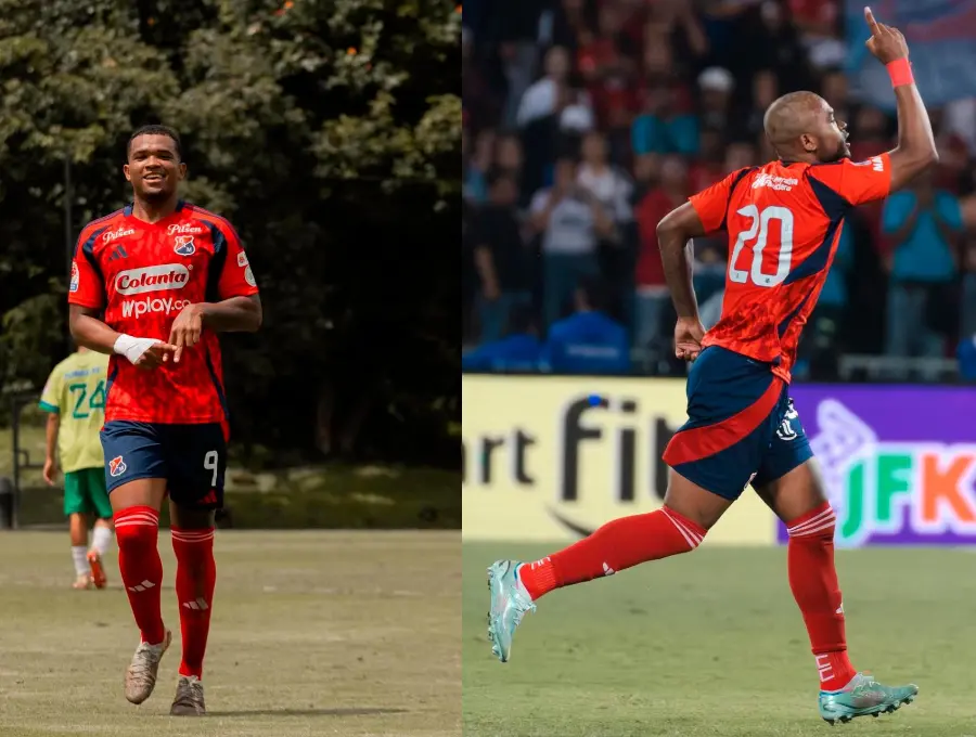 El delantero nariñense Nezareth Segura, de 17 años, es uno de los goleadores del equipo sub-20 del Medellín. Firmó contrato profesional en febrero. FOTO: CORTESÍA DIM Y @nezareth_