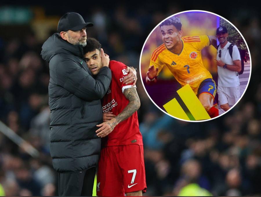 Jürgen Klopp fue el promotor del fichaje de Luis Díaz al Liverpool. Fotos: Getty Images y captura Instagram @kloppo