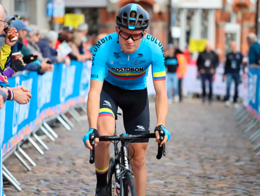 Germán Darío Gómez retomará su carrera en Europa. FOTO FEDECICLISMO