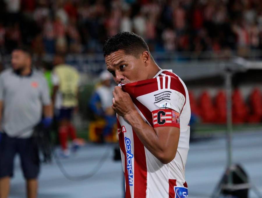 Carlos Bacca fue la figura del Junior ante el Tolima tras marcar un doblete. FOTO COLPRENSA