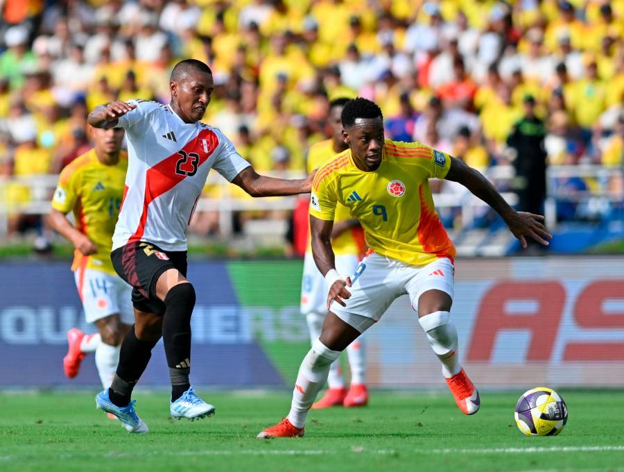 Jhon Jáder Durán suma dos goles con la Selección Colombia en las eliminatorias al Mundial del 2026. FOTO: GETTY