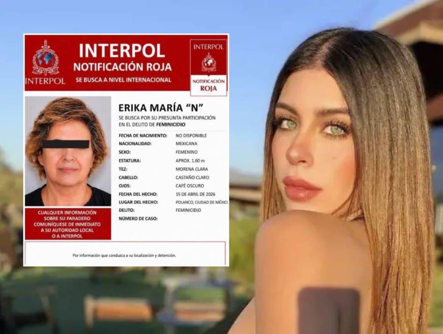 Captura en Venezuela de Érika María Herrera, la suegra de la exreina Carolina Flores Gómez, asesinada en México. FOTOS: INTERPOL - Cortesía 