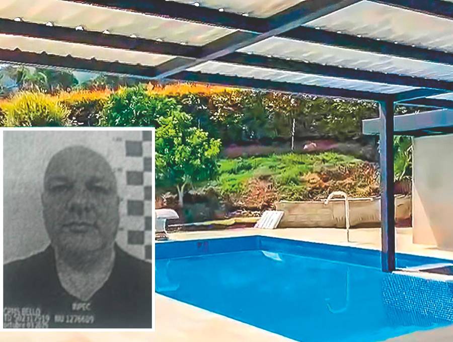 Este sábado hacia las 11:30 a.m., Miguel Quintero fue reseñado en la cárcel Bellavista y posteriormente se dirigieron con él al lugar donde cumplirá la prisión domiciliaria. Foto: Cortesía