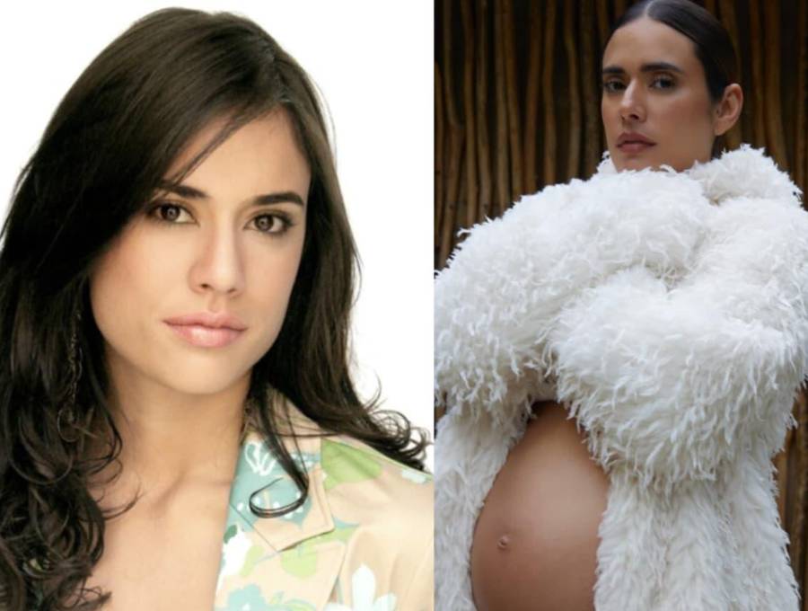 Carolina Ramírez anunció el embarazo de sus primero hijo a los 42 años. FOTOS: Colprensa - Tomada de Instagram @marieclairecolombia - @carocali