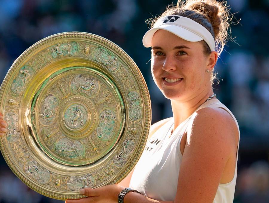 Linda Noskova ganó su primer Grand Slam. FOTO: <b>X Wimbledon</b>